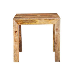 Jedálenský stôl Hina 80x80 z mangového dreva