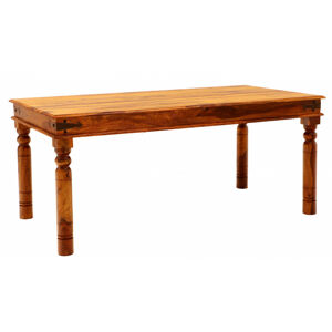 Jedálenský stôl Jali 175x90 z indického masívu palisander Orech