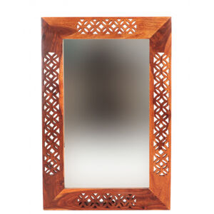 Zrkadlo Mira 60x90 indický masív palisander Only stain